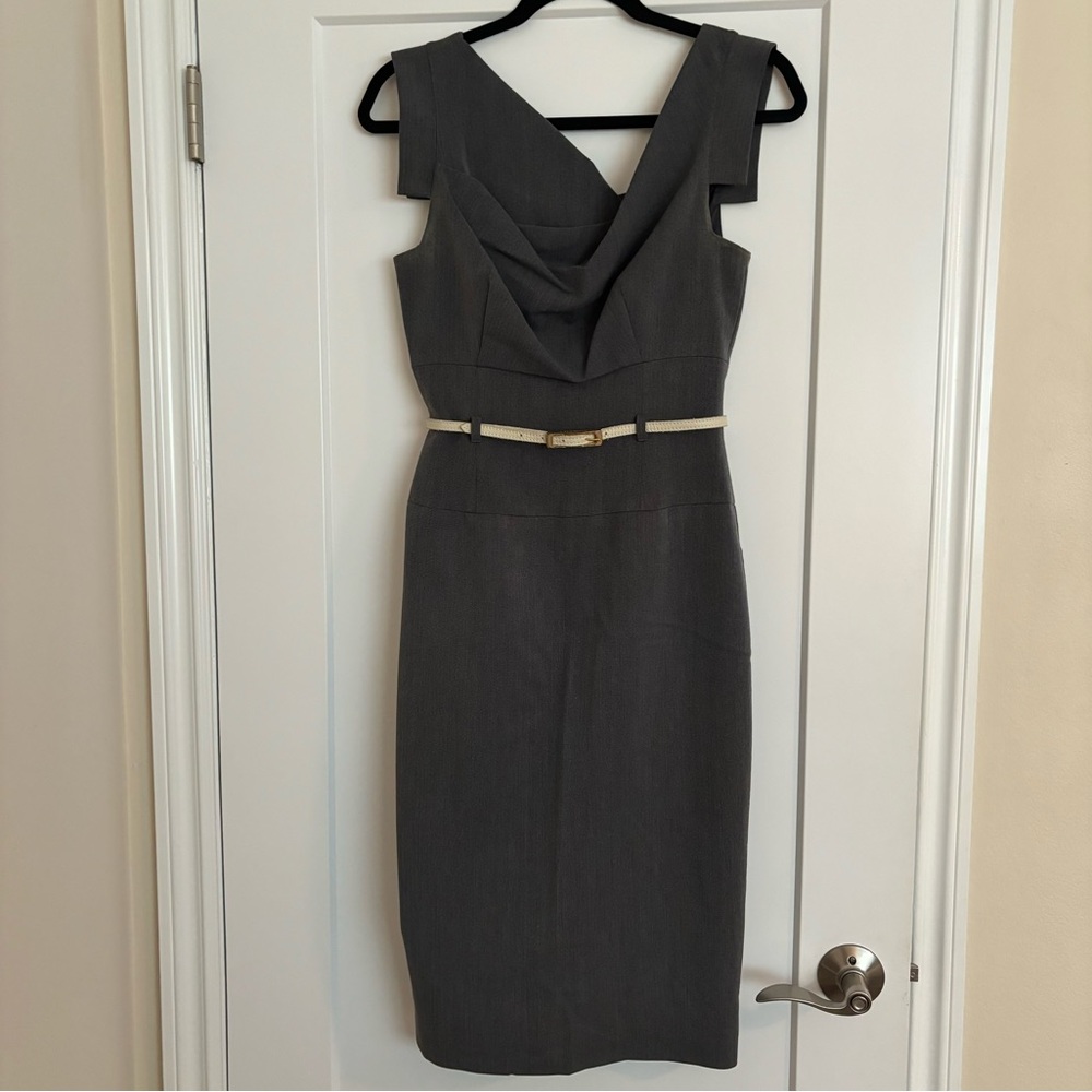Black Halo Jackie O dress - Gray